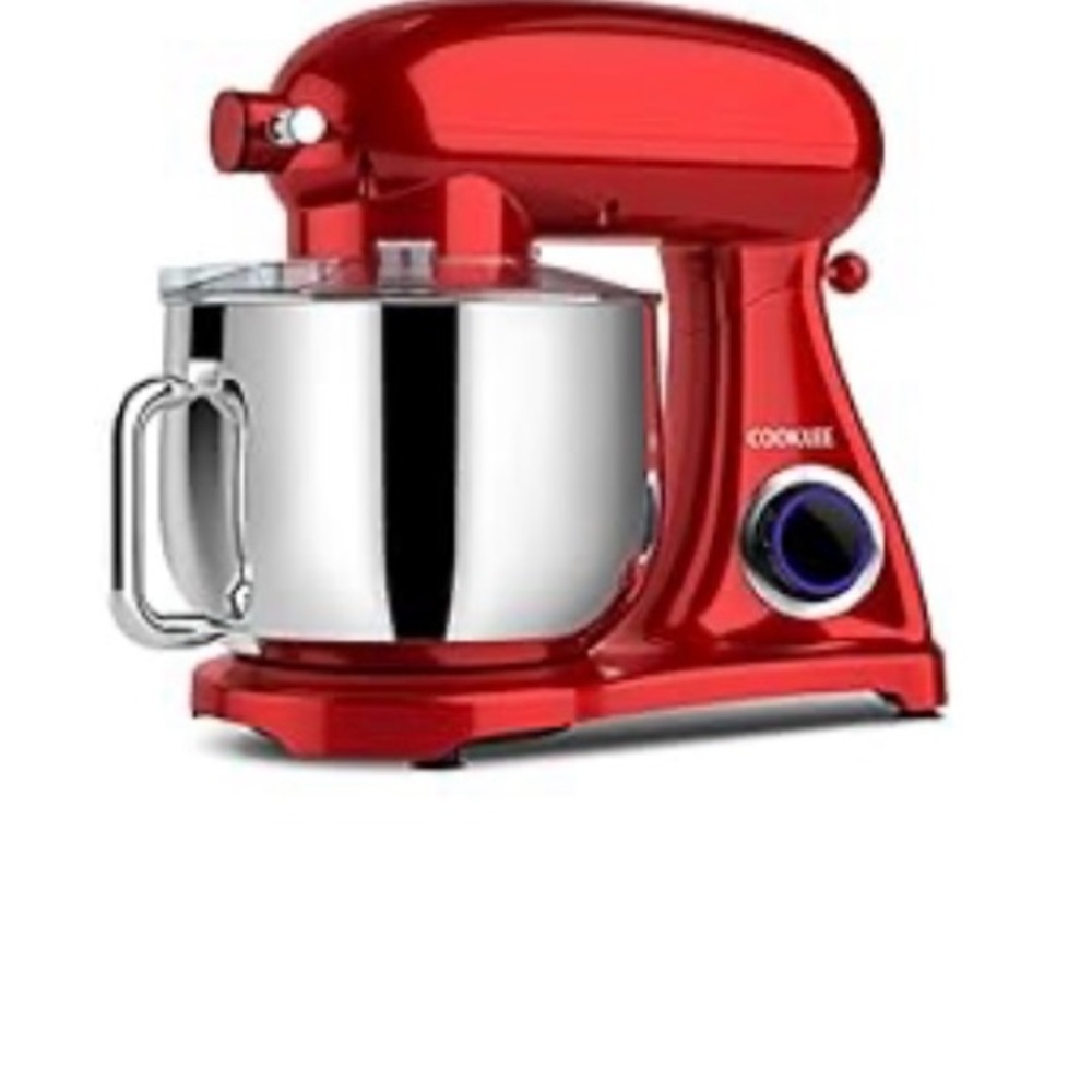 COOKLEE Stand Mixer, 800W 8.5-Qt. Kitchen Mixer with Dishwasher-Safe